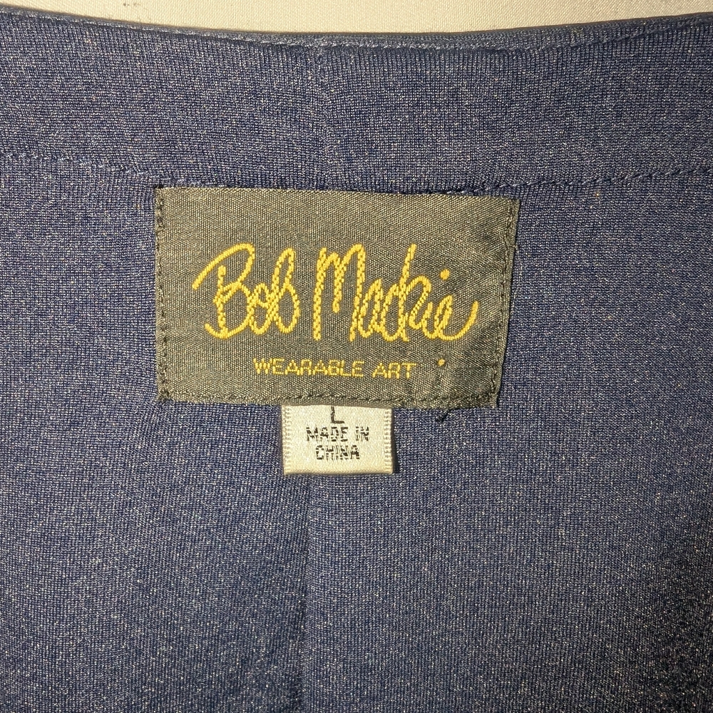 Bob Mackie Wearable Art Sequin Top Size Large - Picture 6 of 8